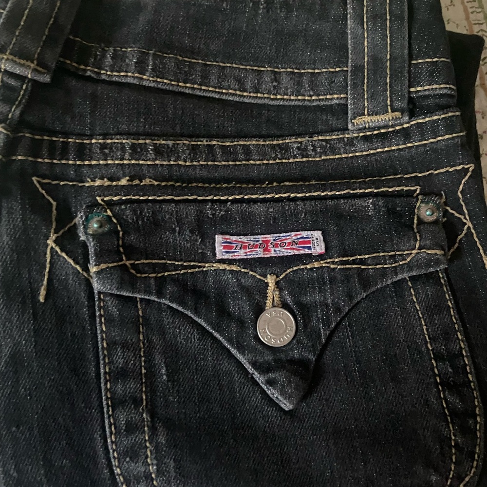 Hudson Jeans Black Flare 26